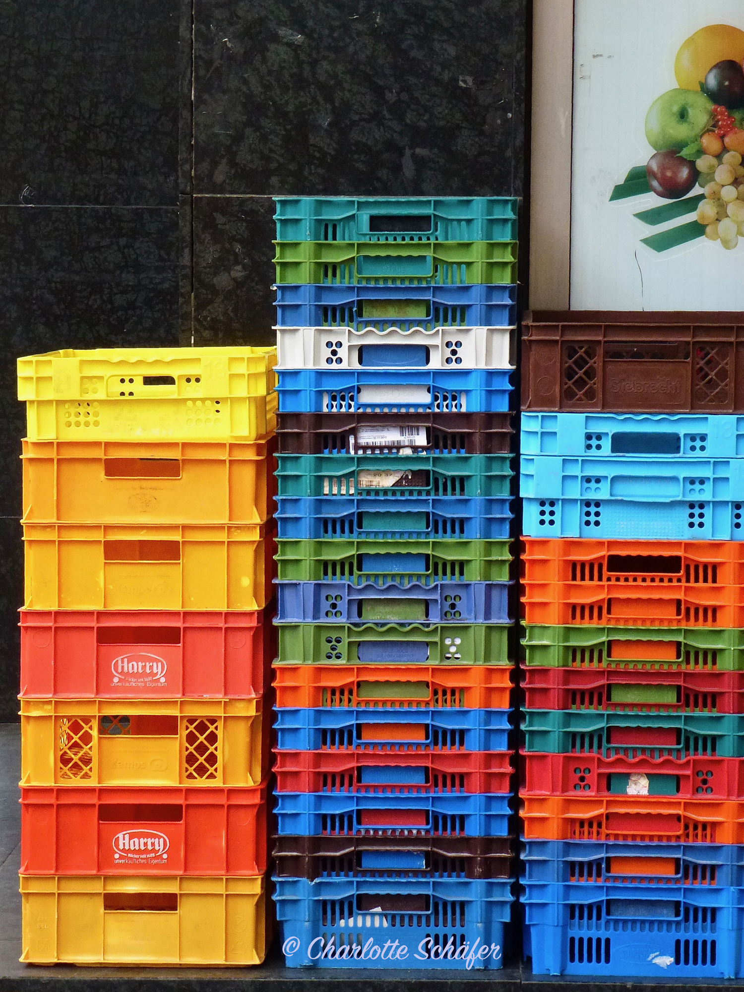 Das Foto des Tages – Schöne Ordnung beim Obstladen an der Ecke