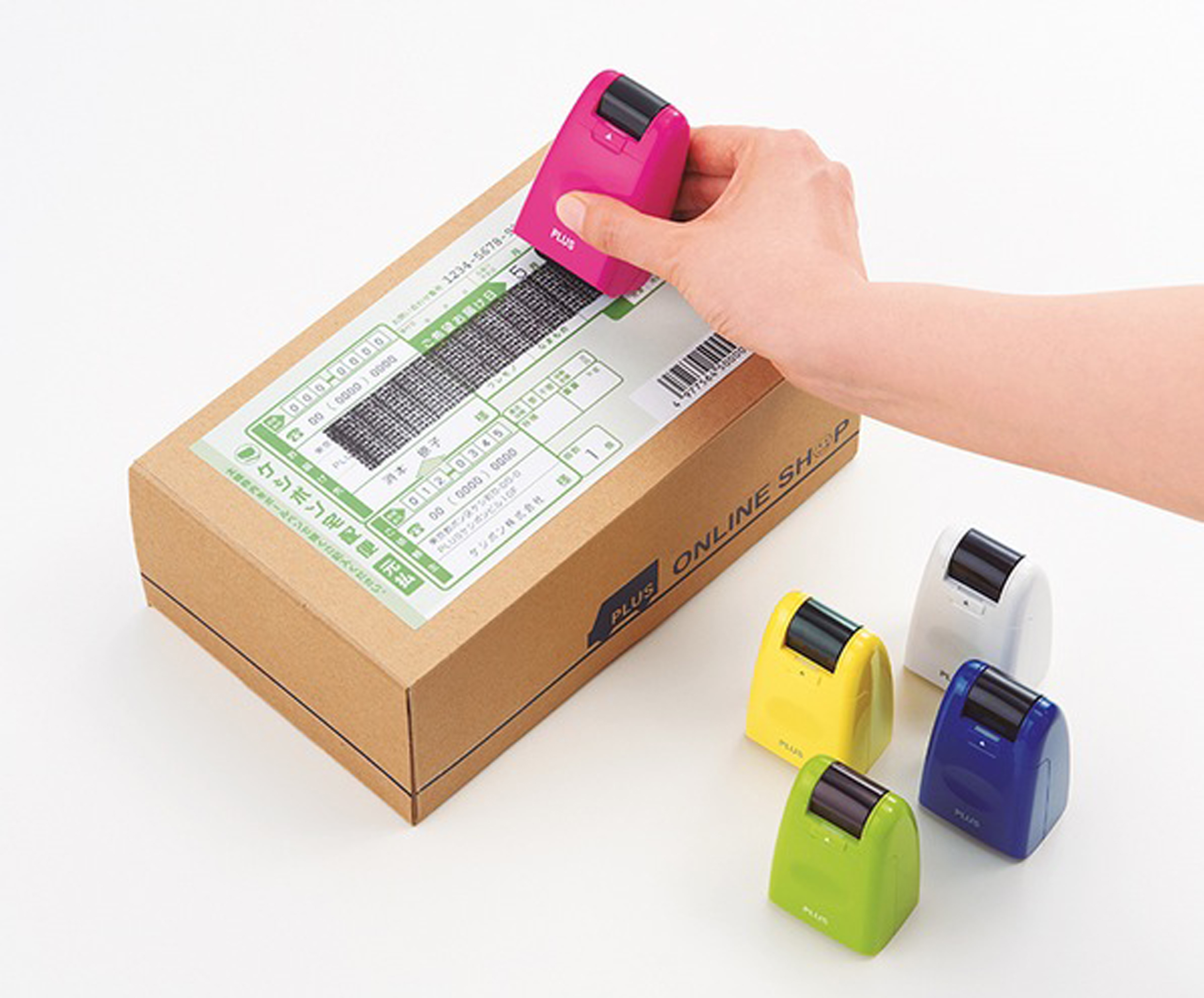 ‚Aktenvernichtung‘ im Handtaschenformat – Camouflage Rollstempel